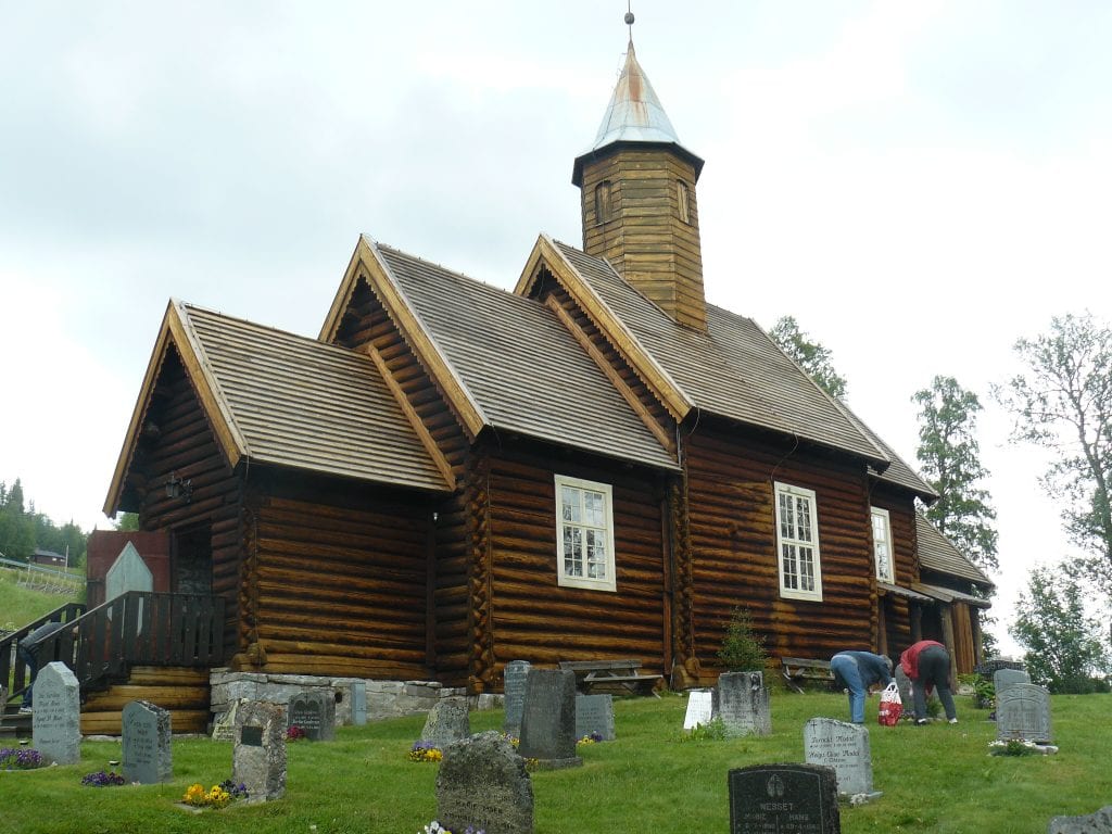 Camperreis Noorwegen: Sollia Kirke