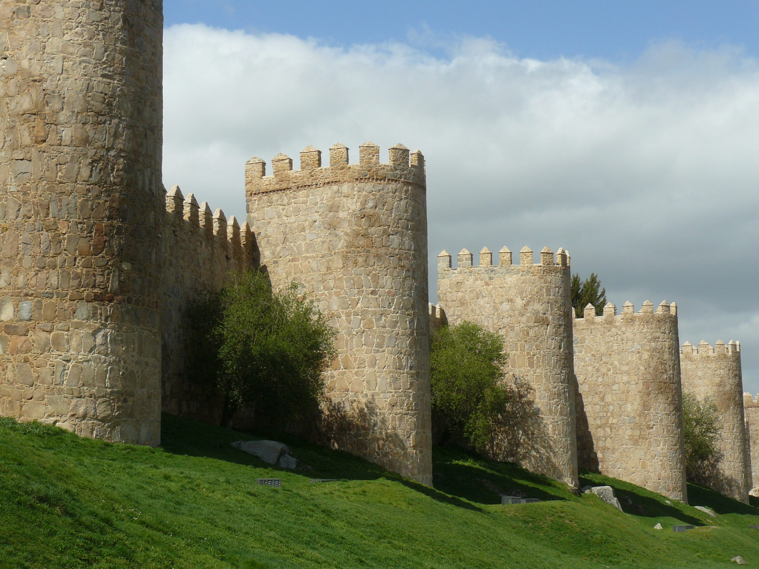 De stadsmuren van Avila