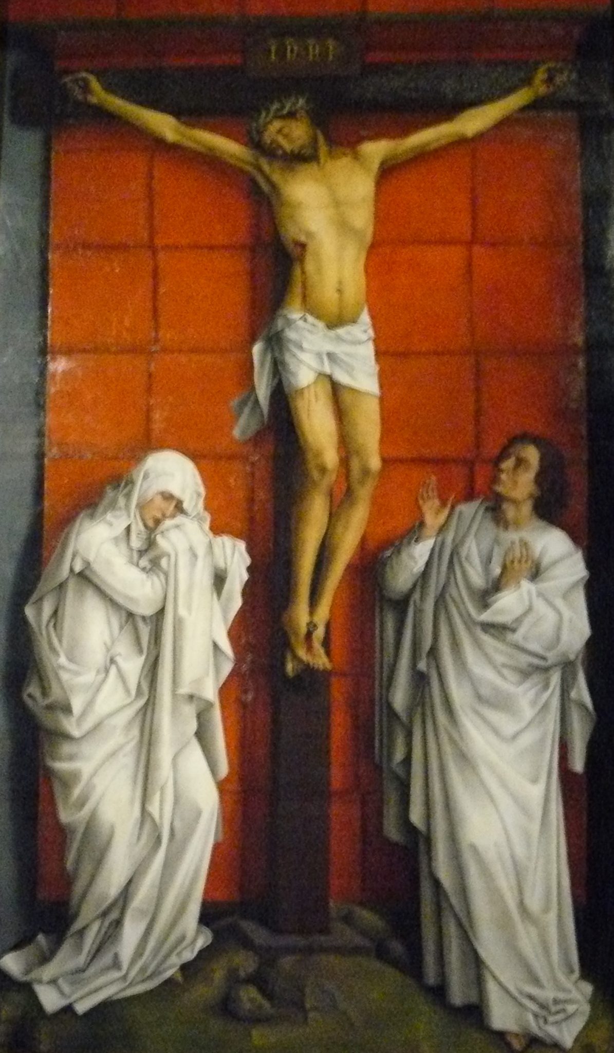 Christus aan het kruis van Rogier van der Weyden