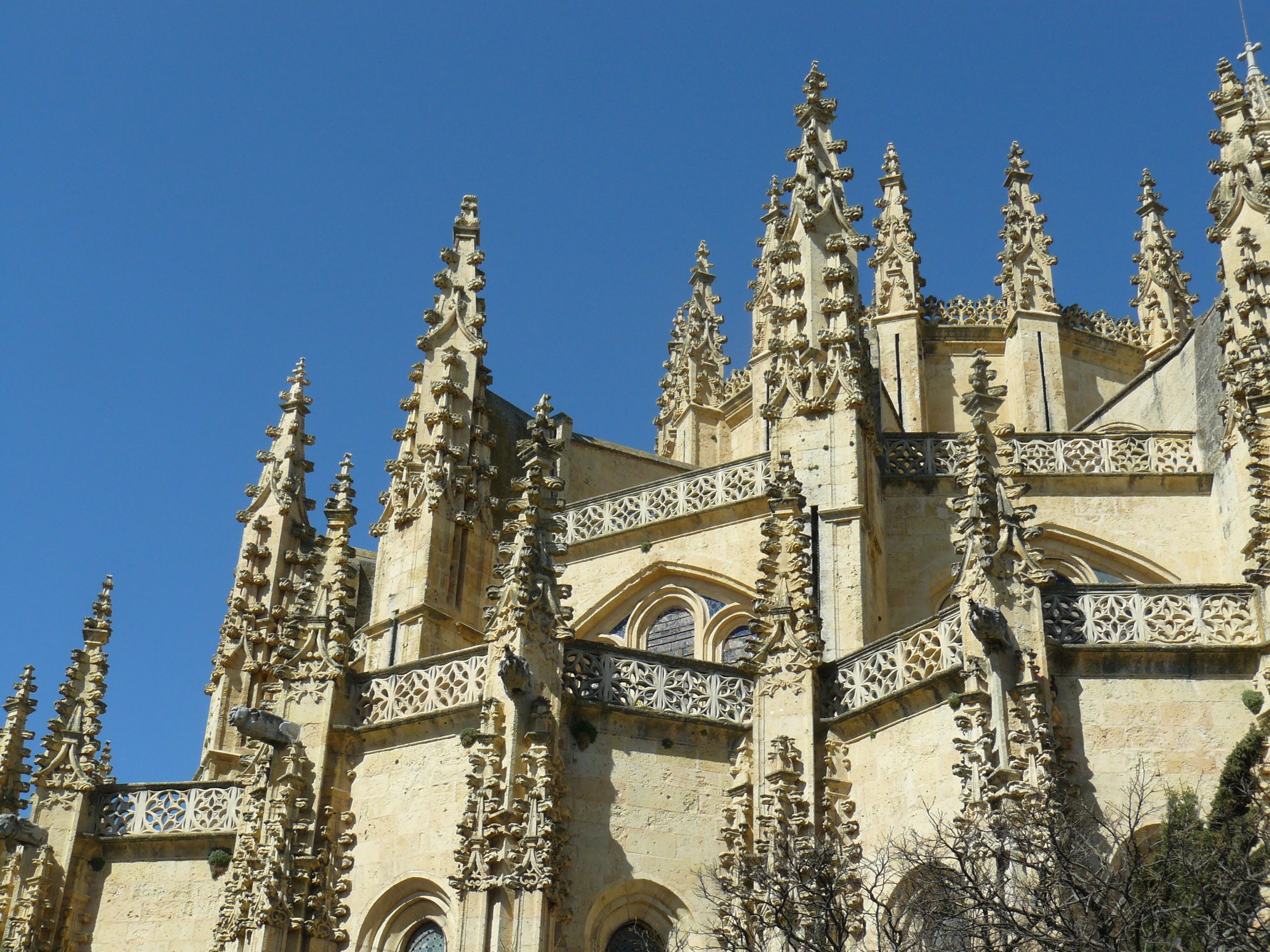Detail kathedraal van Segovia