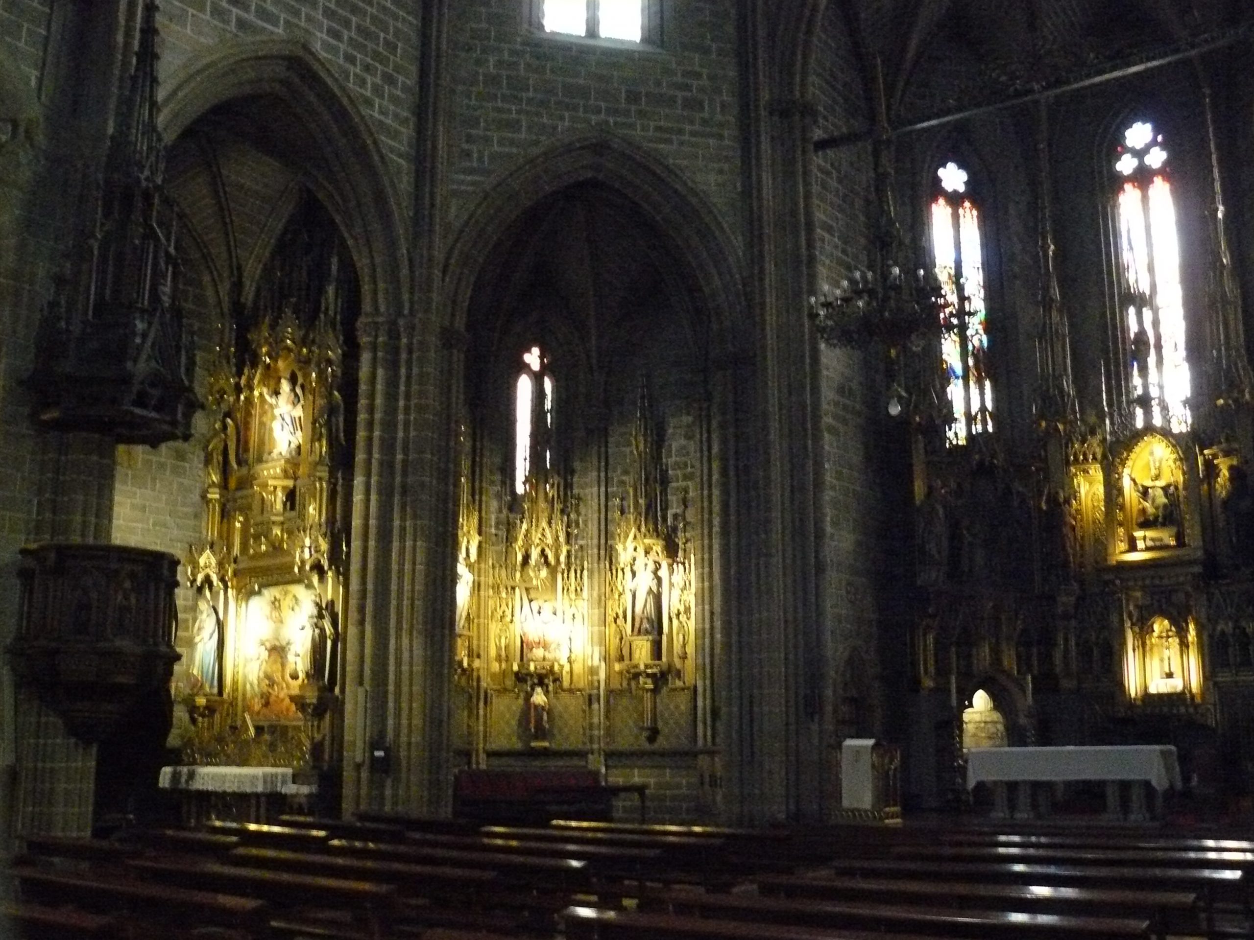 Interieur Kathedraal Pamplona
