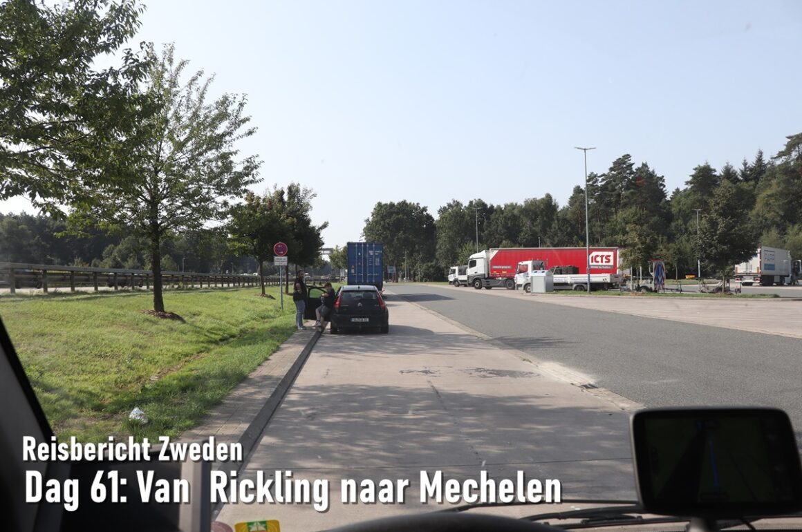 Dag 61: Van  Rickling naar Mechelen